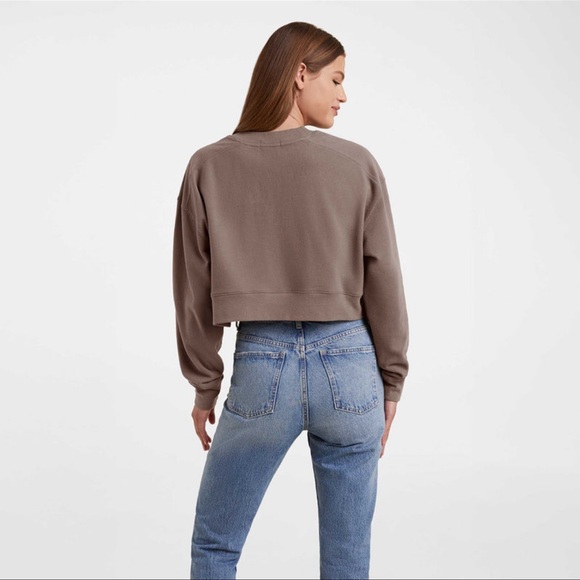 Nuuds cropped crewneck sweatshirt - Picture 5 of 5